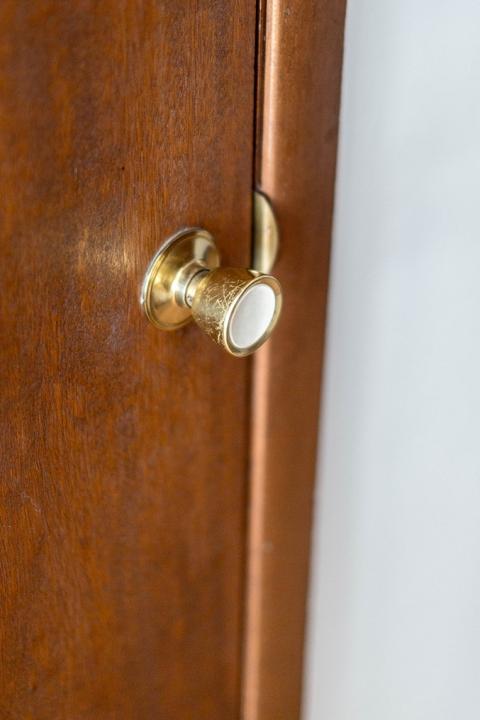 Modern brass fixture