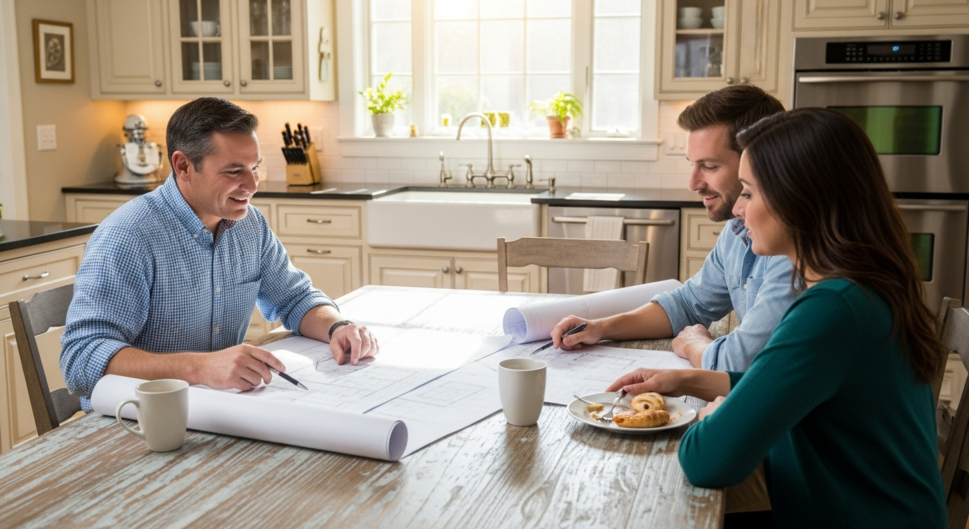 Downingtown PA renovation by Craftsworth Construction