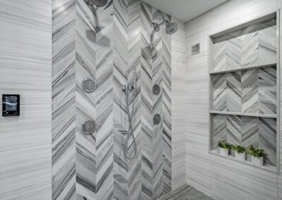 Master bath shower 1