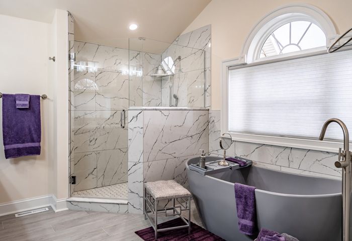 Glenmoore marble dream master bathroom