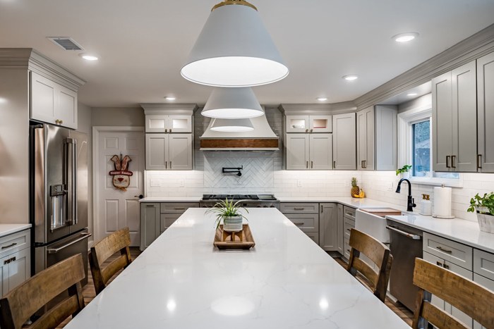 Glenn Mills farmhouse kitchen main view