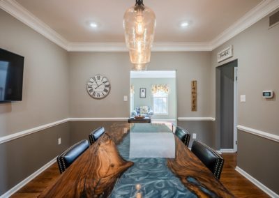 English walnut epoxy