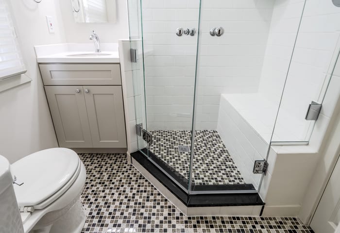 West Chester master and hall bathroom remodels