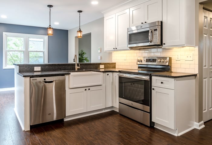 West Chester open concept kitchen