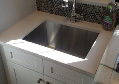 Malvern, PA - Remodel of Lower Level with Custom Bar, Powder Room, Laundry Area, and Dog Bath