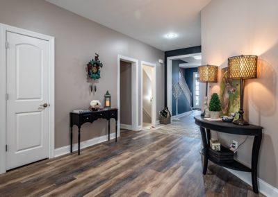 Media, PA - Townhome Renovation, Including Basement Finishing, Custom Painting, and Luxury Flooring Installation