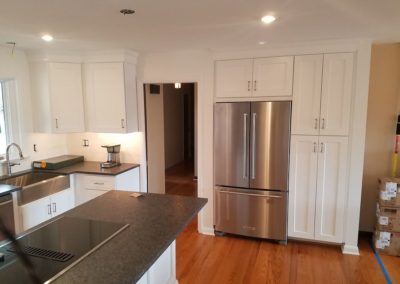 Downingtown, PA - Kitchen Remodel with Custom Cabinets and 5-Inch Oak Hardwood Flooring