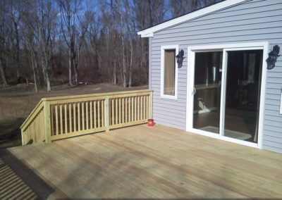 Exton, PA - Demoliton of Existing Deck and Replacement with 4-Seasons Room, Including fireplace and New Expanded Deck