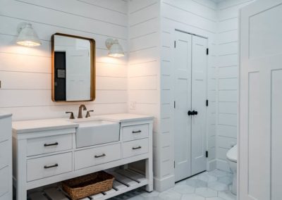 Downingtown PA Master Bathroom Home Renovation including ceramic tile, new rain shower photo 10